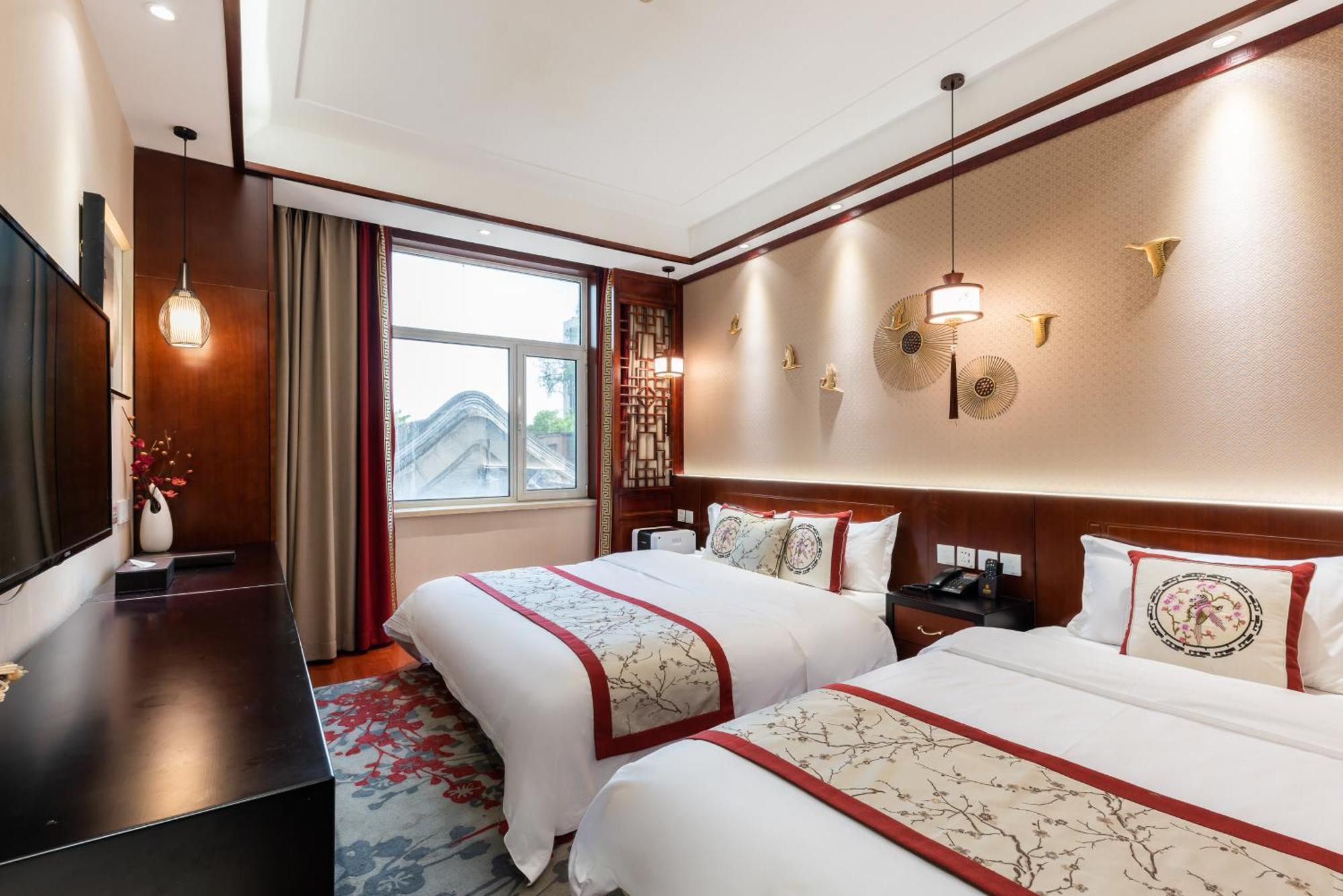 Chinese Culture Boutique Hotel-Tangfu,Traditional Chinese Theme,Heart Of Beijing,Near Forbidden City,Tiananmen Square,Hutongs,Metro Access,Free Coffee,Tea,Laundry 외부 사진