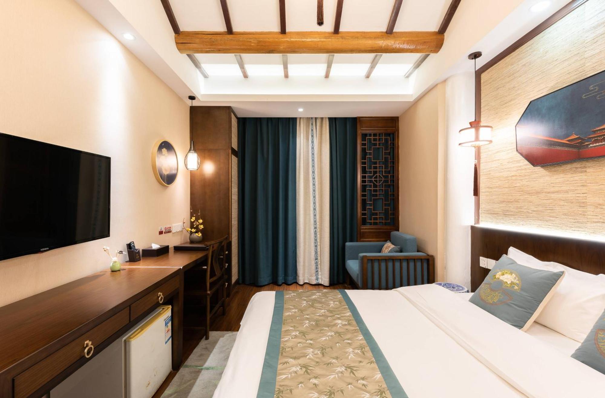 Chinese Culture Boutique Hotel-Tangfu,Traditional Chinese Theme,Heart Of Beijing,Near Forbidden City,Tiananmen Square,Hutongs,Metro Access,Free Coffee,Tea,Laundry 객실 사진