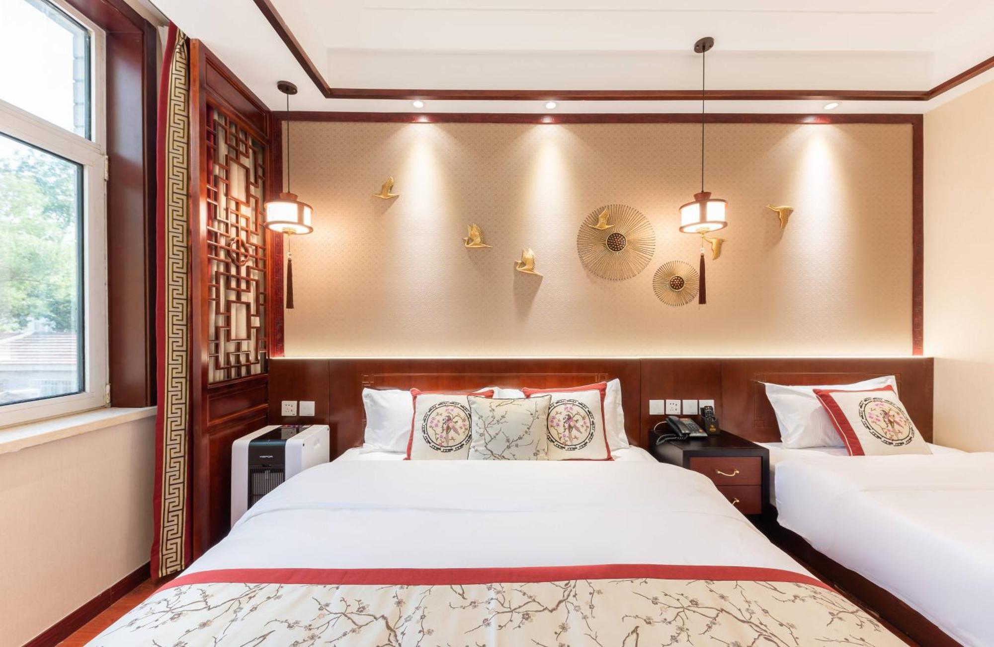 Chinese Culture Boutique Hotel-Tangfu,Traditional Chinese Theme,Heart Of Beijing,Near Forbidden City,Tiananmen Square,Hutongs,Metro Access,Free Coffee,Tea,Laundry 객실 사진